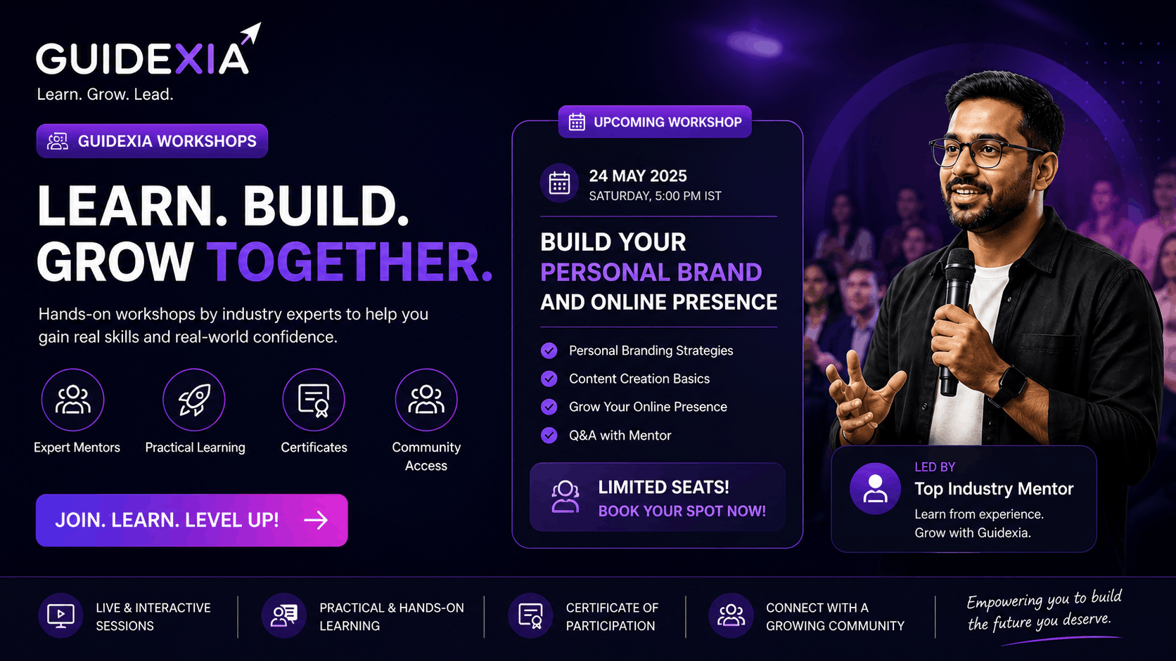 GuideXia workshop banner
